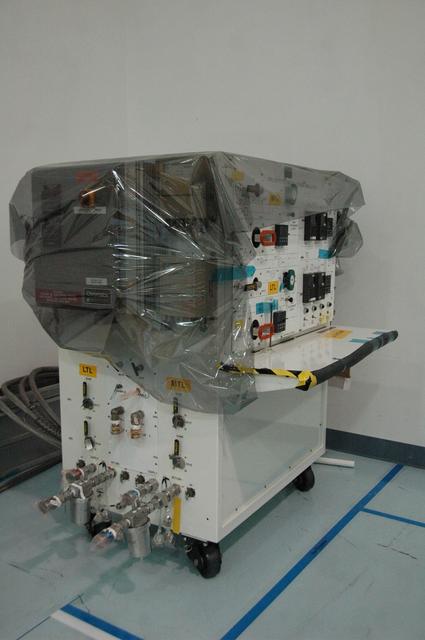 Interior view of the Space Station Processing Facility