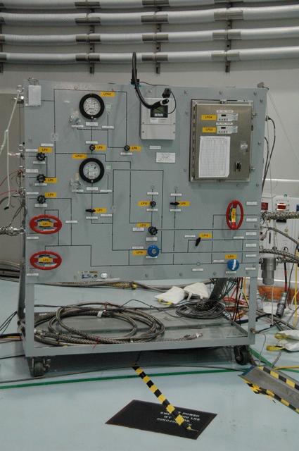 Interior view of the Space Station Processing Facility