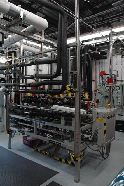 Interior view of the Space Station Processing Facility