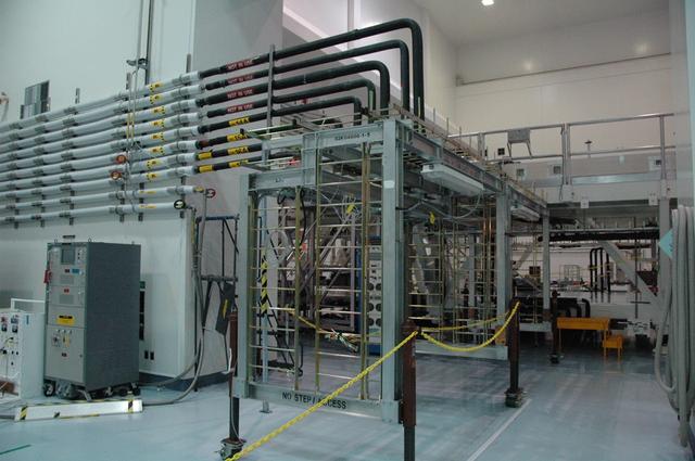 Interior view of the Space Station Processing Facility