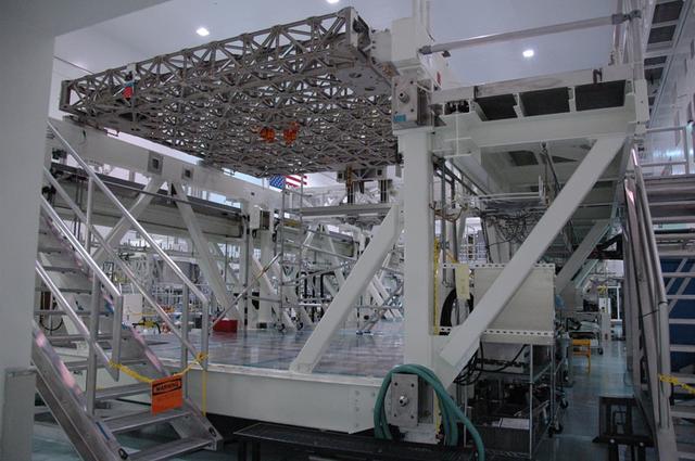 Interior view of the Space Station Processing Facility