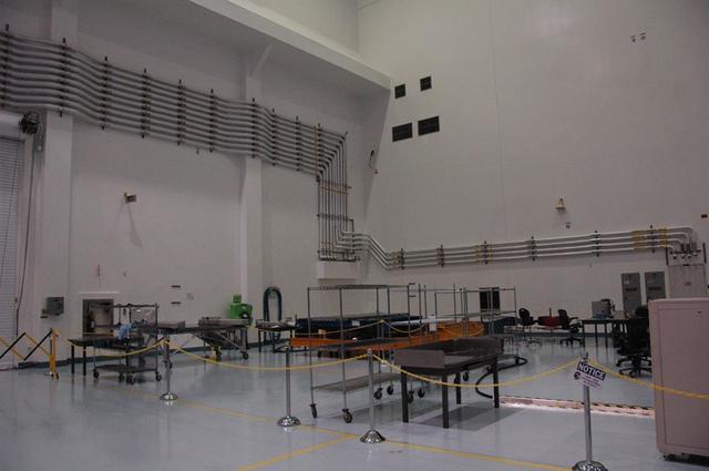 Interior view of the Space Station Processing Facility