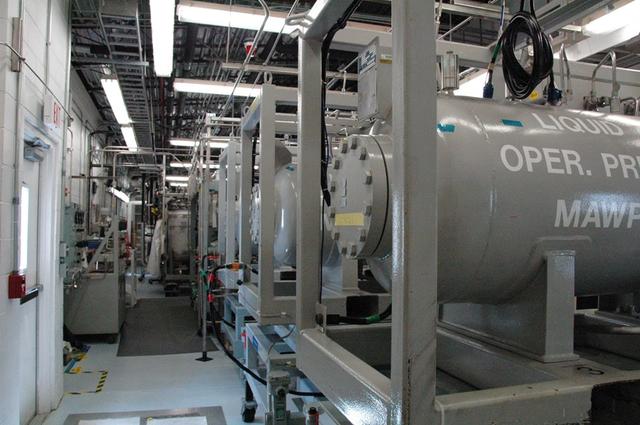 Interior view of the Space Station Processing Facility