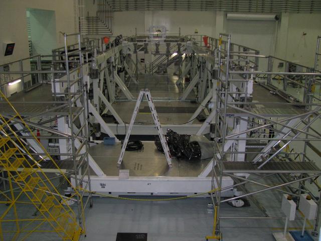 Interior view of the Space Station Processing Facility