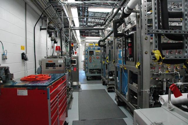 Interior view of the Space Station Processing Facility