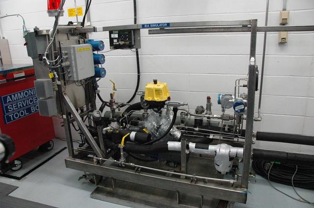 Interior view of the Space Station Processing Facility