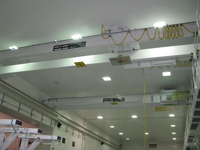 Interior view of the Space Station Processing Facility