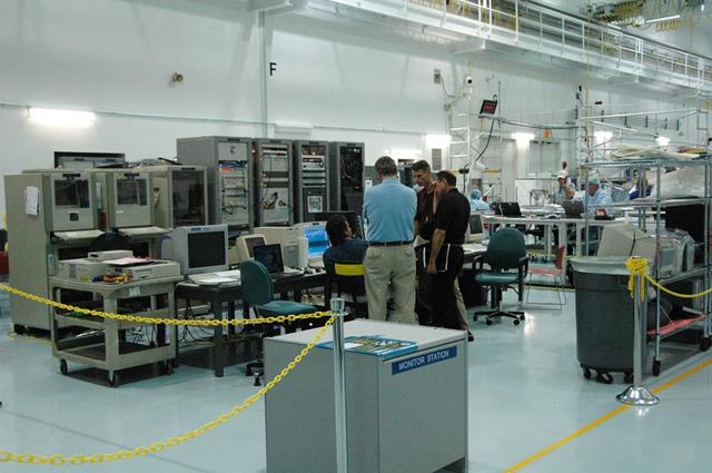 Interior view of the Space Station Processing Facility