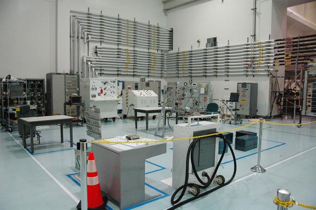 Interior view of the Space Station Processing Facility