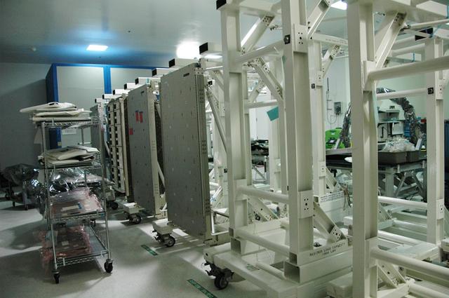 Interior view of the Space Station Processing Facility