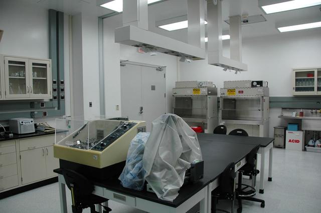 Interior view of the Space Station Processing Facility