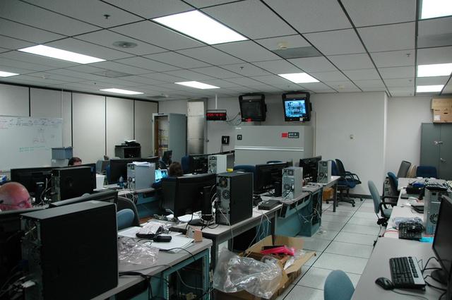 Interior view of the Space Station Processing Facility