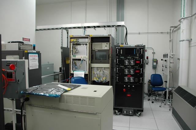 Interior view of the Space Station Processing Facility