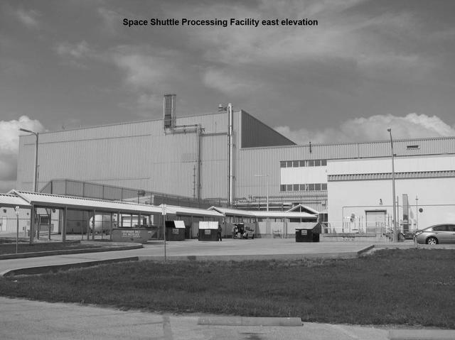 Interior view of the Space Station Processing Facility