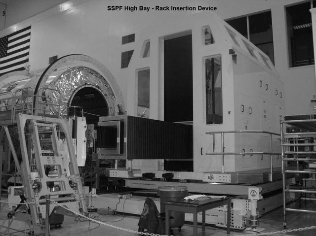 Interior view of the Space Station Processing Facility