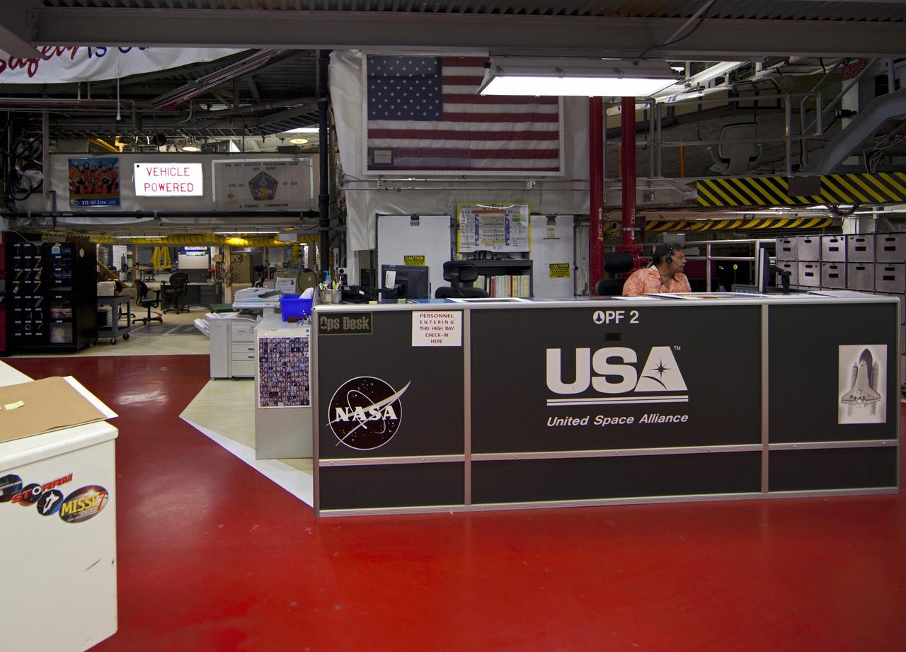 CAPE CANAVERAL, Fla. – In Orbiter Processing Facility-2 at NASA's Kennedy Space Center in Florida, preparations are under way to power up space shuttle Endeavour during Space Shuttle Program transition and retirement activities. Endeavour is being prepared for public display at the California Science Center in Los Angeles. Over the course of its 19-year career, Endeavour spent 299 days in space during 25 missions. For more information, visit http://www.nasa.gov/shuttle. Photo credit: NASA/Dimitri Gerondidakis