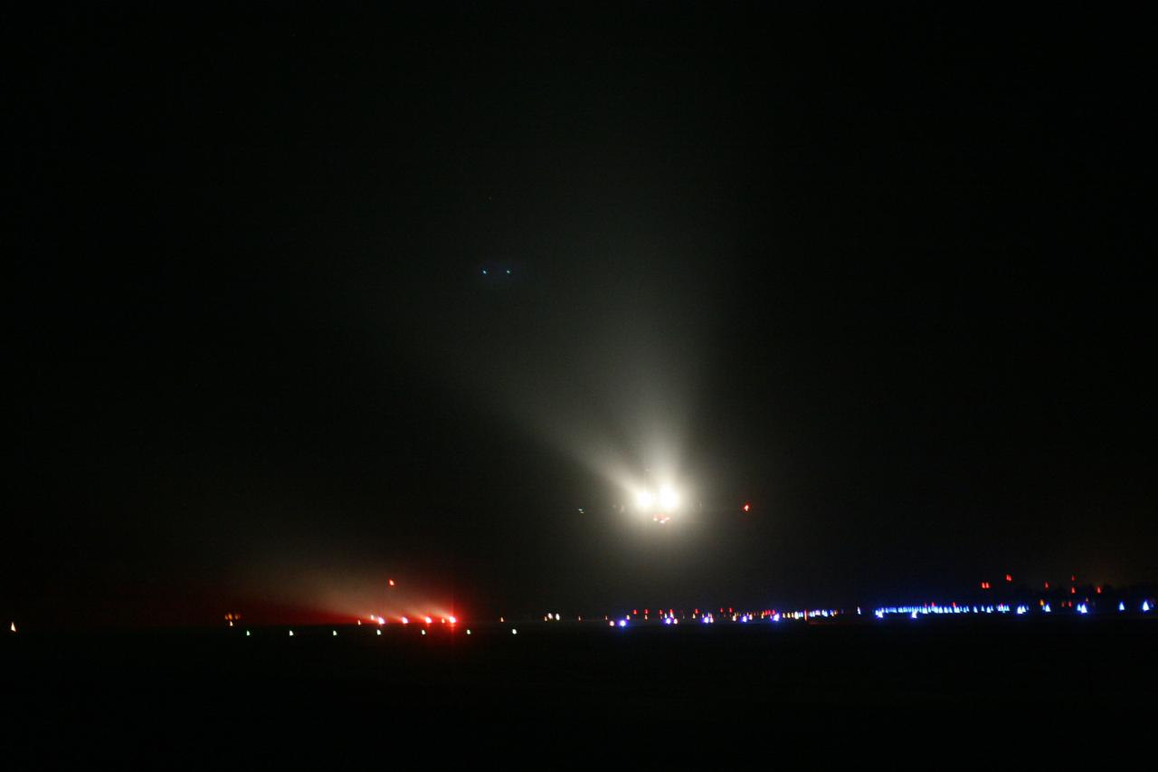 KWAJALEIN ATOLL, Marshall Islands - Orbital Sciences' L-1011 "Stargazer" aircraft takes off from the runway at Kwajalein Atoll with the company's Pegasus rocket to launch NASA's Nuclear Spectroscopic Telescope Array, or NuSTAR.      The plane left Kwajalein one hour before launch. At 9:00:35 a.m. PDT 12:00:35 p.m. EDT), June 13, 2012, the rocket dropped with the NuSTAR payload 117 nautical miles south of Kwajalein. NuSTAR will use a unique set of “eyes” to see the highest energy X-ray light from the cosmos to reveal black holes lurking in our Milky Way galaxy, as well as those hidden in the hearts of faraway galaxies. Kwajalein is located in the Marshall Islands chain in the Pacific Ocean and is part of the Reagan Test Site and used for launches of NASA, commercial and military missions. For more information, visit http://www.nasa.gov/nustar.  Photo credit: NASA