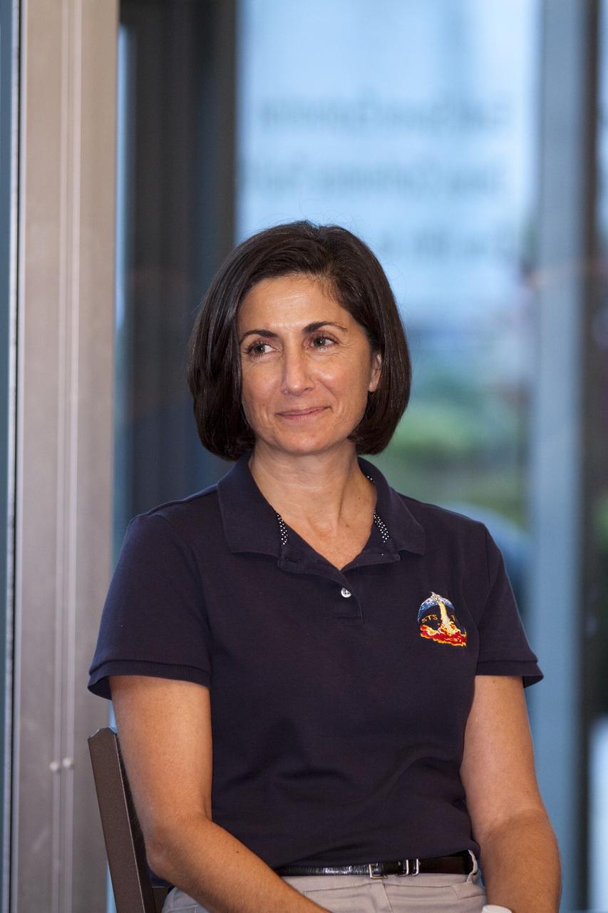 CAPE CANAVERAL, Fla. – Current and former NASA and international astronauts spoke to participants of the International Space University on the future of human spaceflight during a panel discussion at the Kennedy Space Center Visitor Complex in Florida. Participating in the discussion is Nicole Stott, NASA astronaut currently on detail at Kennedy Space Center.    The International Space University is a nine-week intensive course designed for post-graduate university students and professionals during the summer. The program is hosted by a different country each year, providing a unique educational experience for participants from around the world. NASA Kennedy Space Center and the Florida Institute of Technology in Melbourne, Fla., are co-hosting this year’s event which runs from June 4 to Aug. 3. There are about 125 participants representing 31 countries. For more information, visit http://www.isunet.edu. Photo credit: NASA/Kim Shiflett