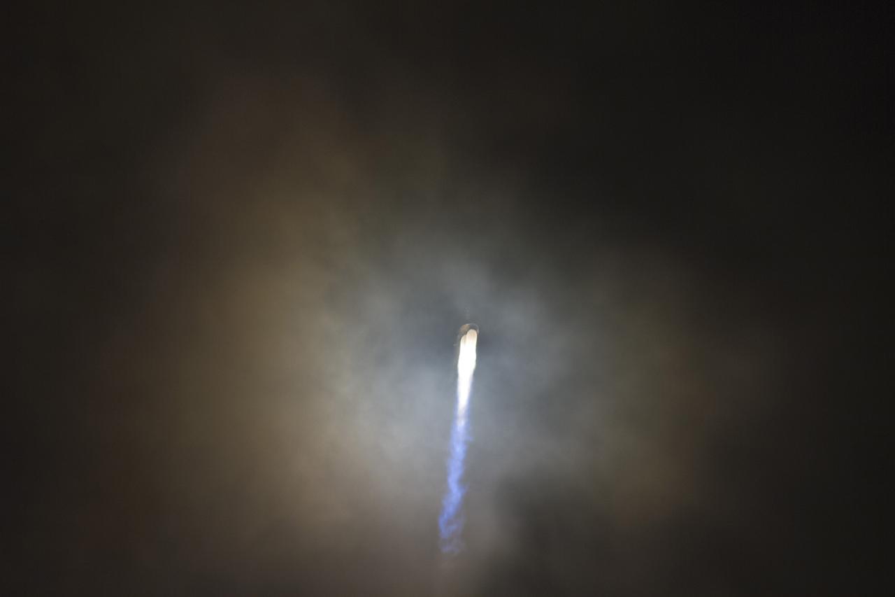 CAPE CANAVERAL, Fla. - With its engines burning bright against the late night sky, the United Launch Alliance Atlas V rocket carrying NASA's Radiation Belt Storm Probes, or RBSP, travels upward after lifting off Space Launch Complex 41 on Cape Canaveral Air Force Station in Florida at 4:05 a.m. EDT. RBSP will explore changes in Earth's space environment caused by the sun -- known as "space weather" -- that can disable satellites, create power-grid failures and disrupt GPS service. The mission also will provide data on the fundamental radiation and particle acceleration processes throughout the universe. For more information on RBSP, visit http://www.nasa.gov/rbsp. Photo credit: NASA/Rusty Backer