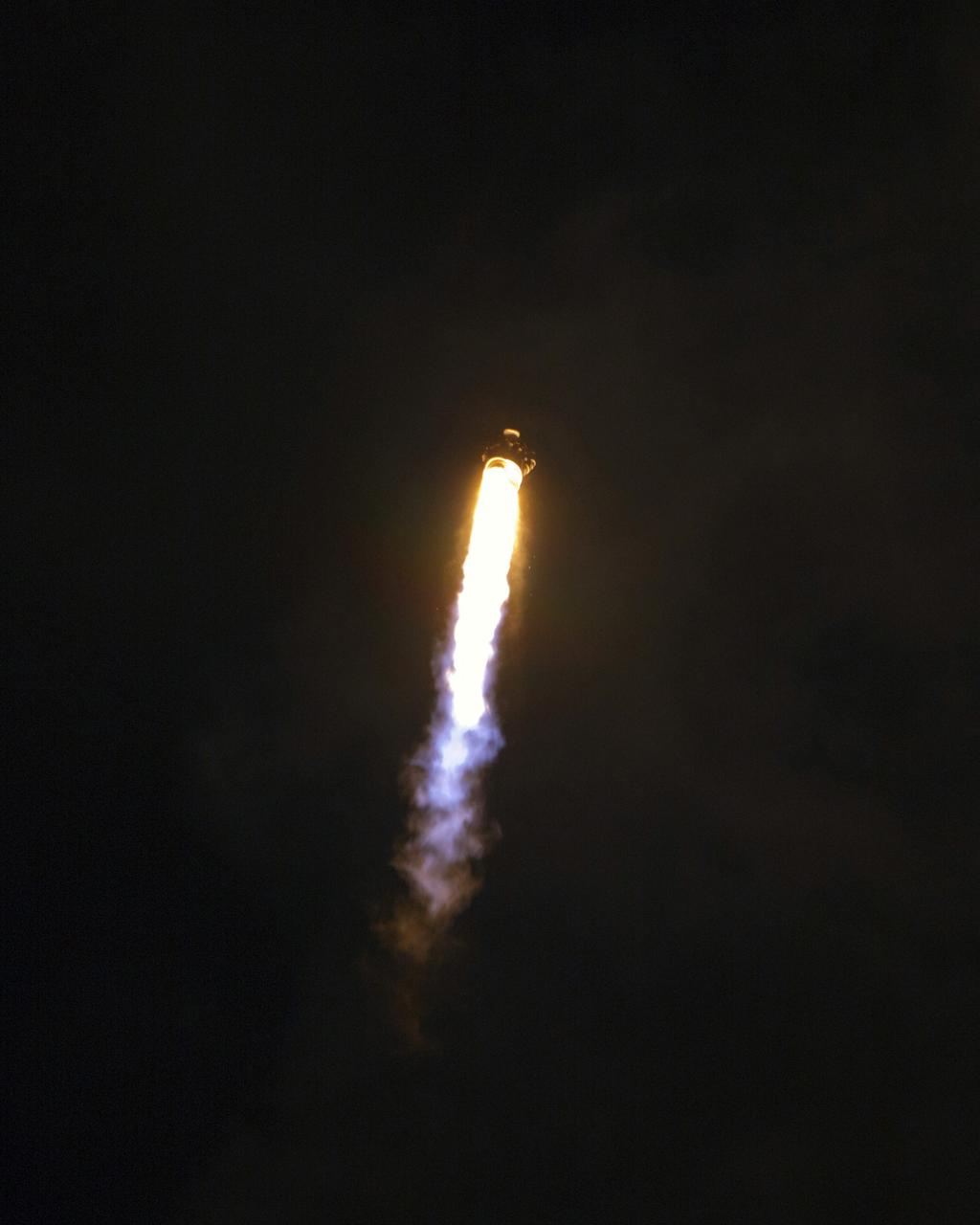 CAPE CANAVERAL, Fla. - With its engines burning bright against the late night sky, the United Launch Alliance Atlas V rocket carrying NASA's Radiation Belt Storm Probes, or RBSP, travels upward after lifting off Space Launch Complex 41 on Cape Canaveral Air Force Station in Florida at 4:05 a.m. EDT. RBSP will explore changes in Earth's space environment caused by the sun -- known as "space weather" -- that can disable satellites, create power-grid failures and disrupt GPS service. The mission also will provide data on the fundamental radiation and particle acceleration processes throughout the universe. For more information on RBSP, visit http://www.nasa.gov/rbsp. Photo credit: NASA/Kenny Allen