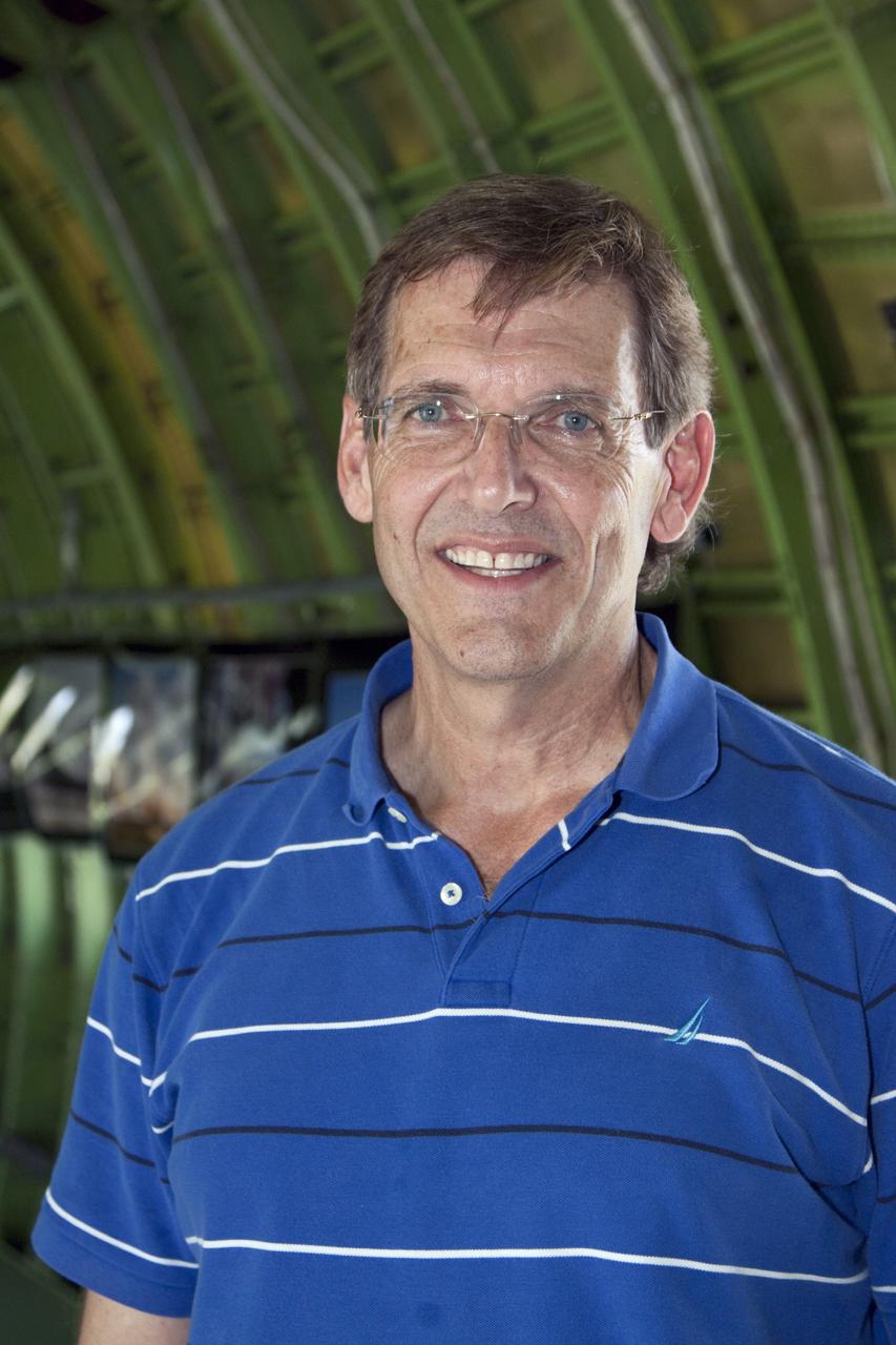 CAPE CANAVERAL, Fla. - Gary Ash, is the flight engineer on the Shuttle Carrier Aircraft, or SCA, that will take space shuttle Endeavour from NASA's Kennedy Space Center in Florida to Los Angeles for public display. Photo credit: NASA/Kim Shiflett