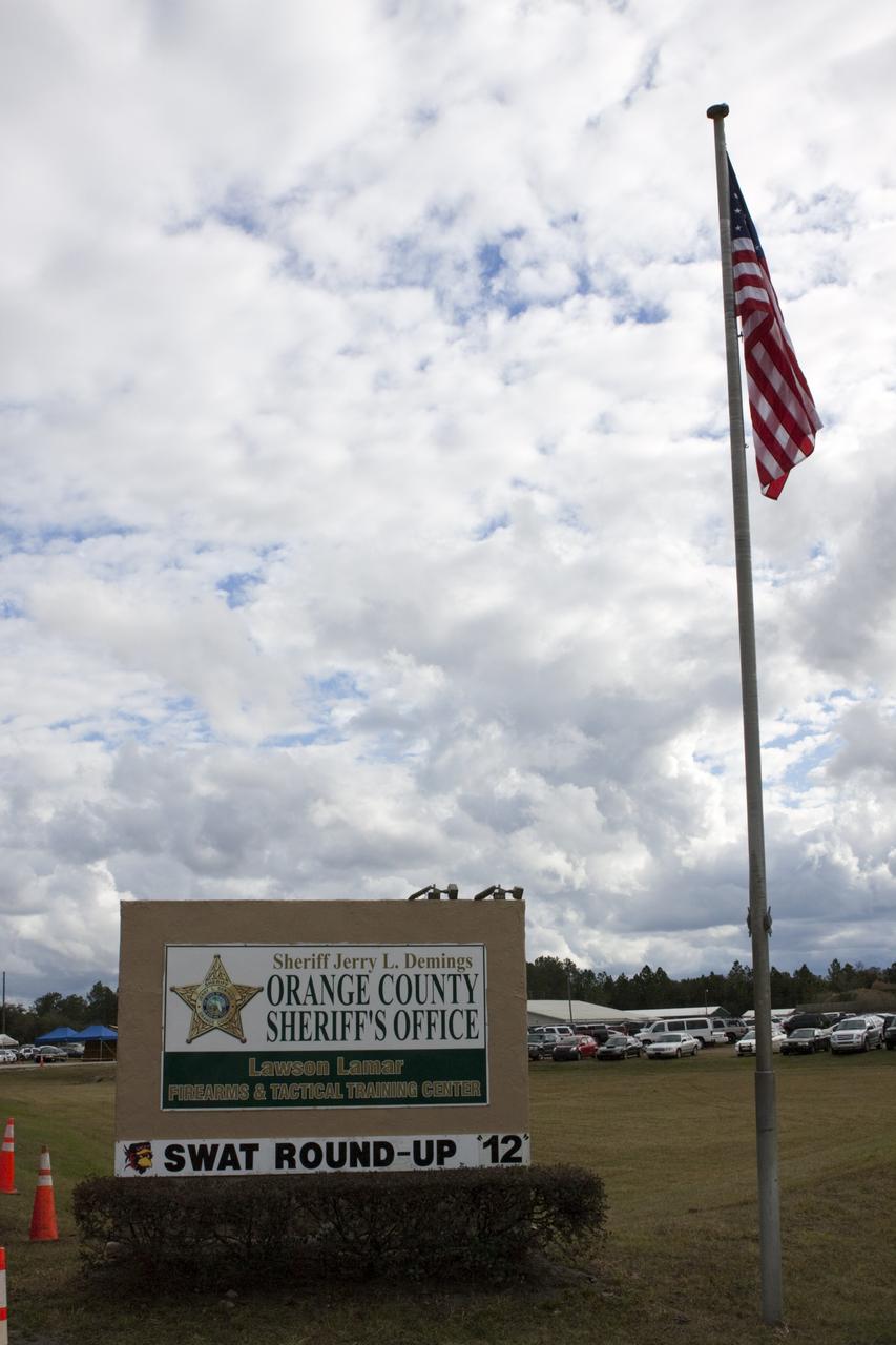 ORLANDO, Fla. – The 30th Annual SWAT Round-Up International took place at the Orange County Sheriff's Office in Orlando, Florida. The competition pits special operations squads from law enforcement agencies around the world in races against time through obstacle courses and shooting ranges. Photo credit: NASA/Jim Grossmann