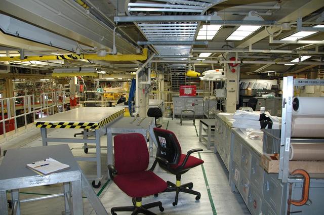 Interior View of Orbiter Processing Facility 3