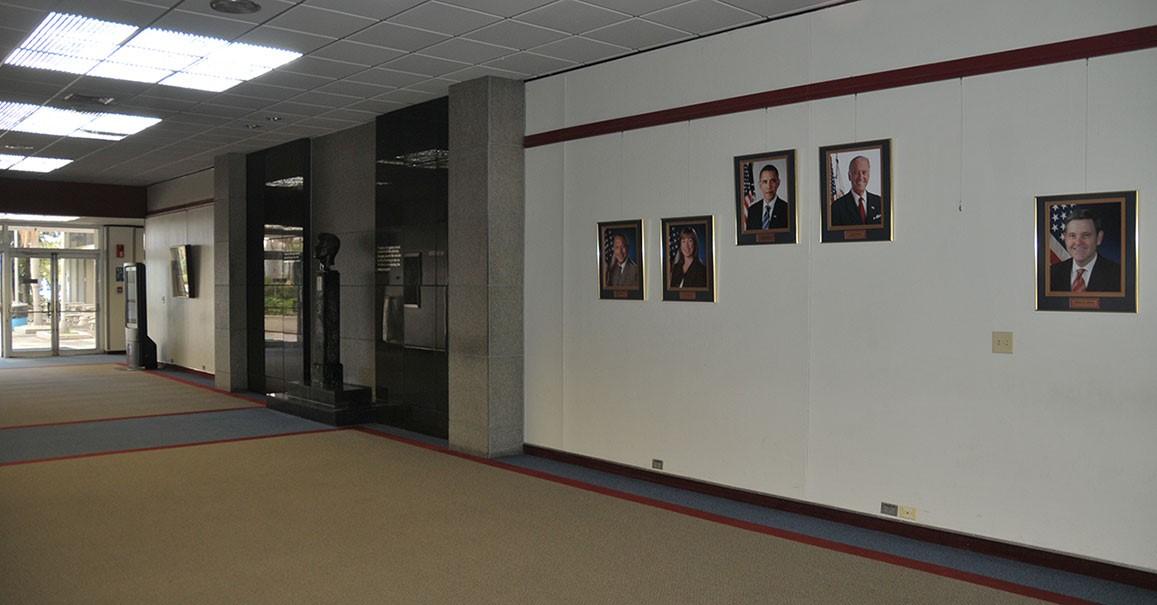 Interior view of KSC Headquarters Building