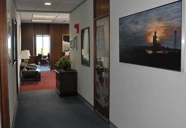 Interior view of KSC Headquarters Building