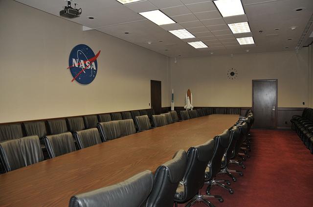Interior view of KSC Headquarters Building