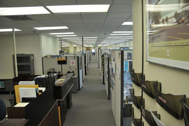 Interior view of KSC Headquarters Building