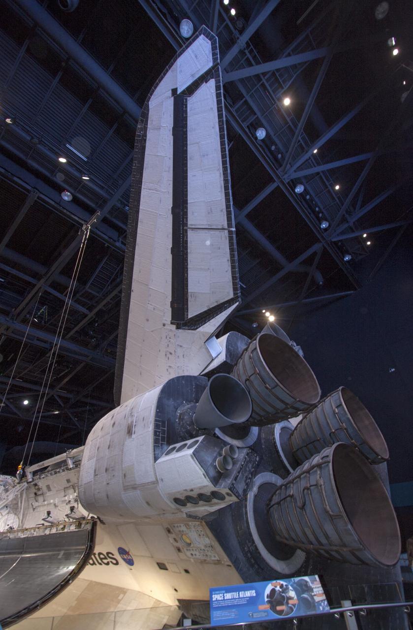 CAPE CANAVERAL, Fla. -- At the Kennedy Space Center Visitor Complex in Florida, guests participate in an early viewing of the Space Shuttle Atlantis and other exhibits inside the 90,000-square-foot facility. The new $100 million facility will include interactive exhibits that tell the story of the 30-year Space Shuttle Program and highlight the future of space exploration. The "Space Shuttle Atlantis" exhibit is scheduled to open June 29, 2013.Photo credit: NASA/Jim Grossmann