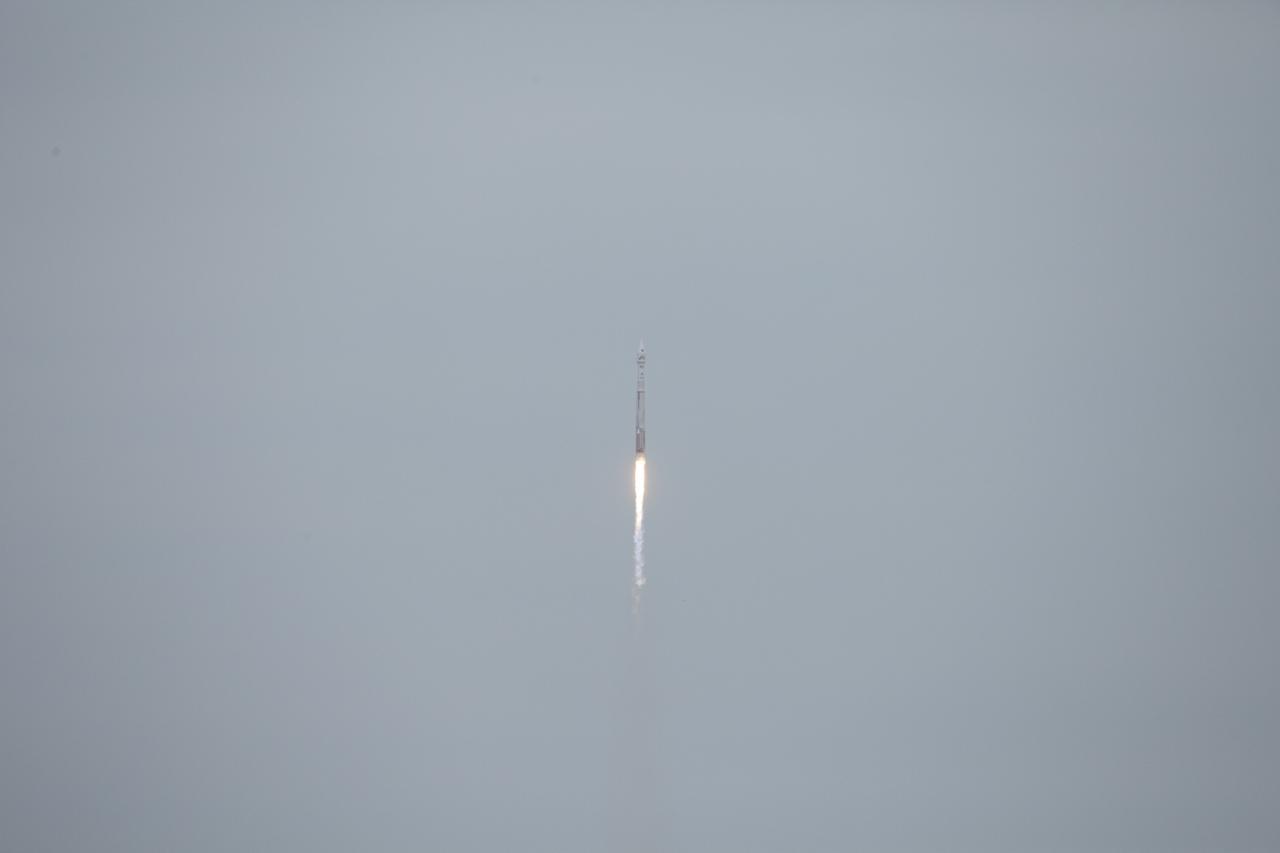 CAPE CANAVERAL, Fla. -- A United Launch Alliance Atlas V rocket lifts off through the clouds over Space Launch Complex 41 at Cape Canaveral Air Force Station in Florida, carrying NASA's Mars Atmosphere and Volatile EvolutioN, or MAVEN, spacecraft.    Launch was on schedule at 1:28 p.m. EST Nov. 18 at the opening of a two-hour launch window. After a 10-month journey to the Red Planet, MAVEN will study its upper atmosphere in unprecedented detail from orbit above the planet. Built by Lockheed Martin in Littleton, Colo., MAVEN will arrive at Mars in September 2014 and will be inserted into an elliptical orbit with a high point of 3,900 miles, swooping down to as close as 93 miles above the planet's surface. For more information, visit: http://www.nasa.gov/mission_pages/maven/main/index.html. Photo credit: NASA/Dan Casper