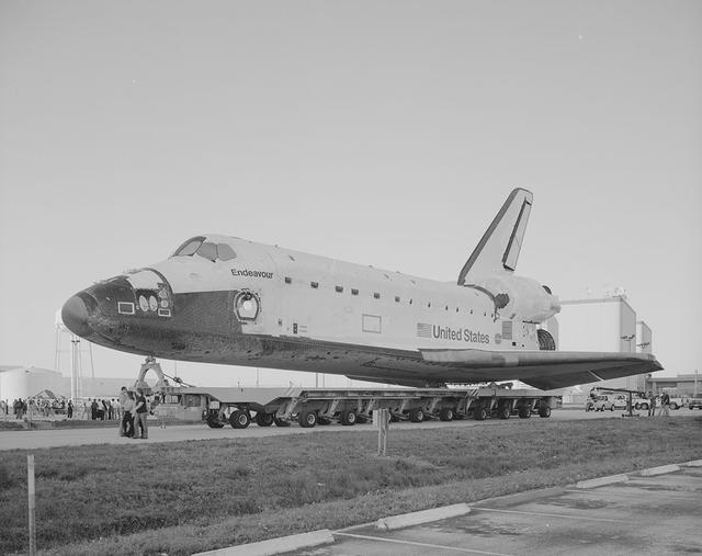 View of STS Endeavor