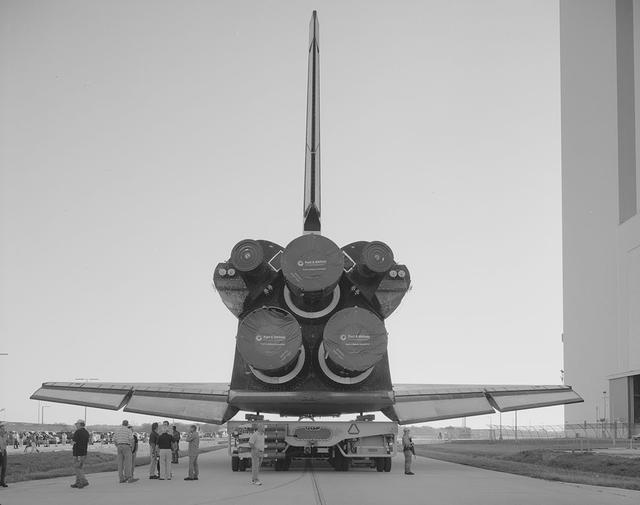 View of STS Endeavor