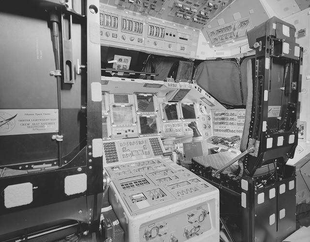 View of STS Endeavor