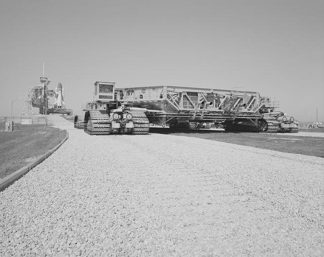 View of STS Endeavor