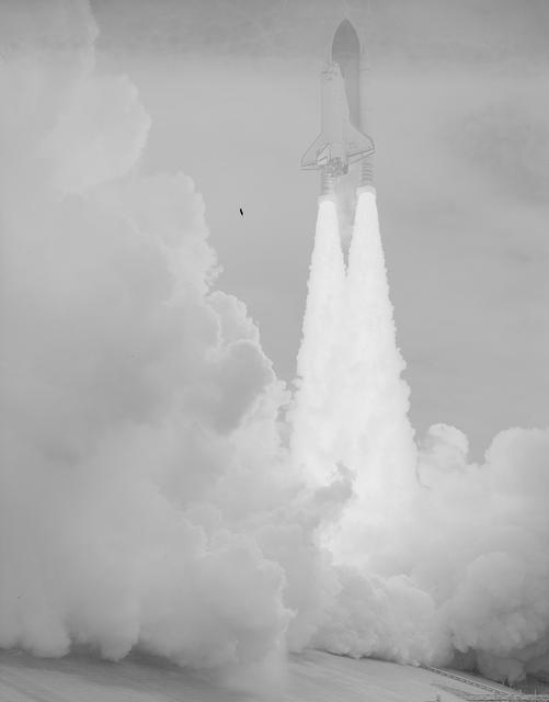 View of STS Endeavor