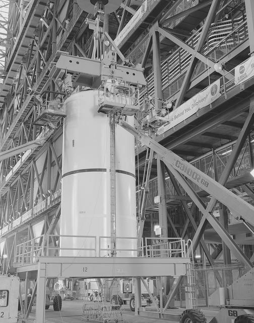 View of Solid Rocket Booster