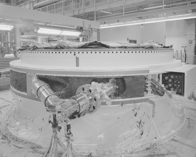 View of Solid Rocket Booster