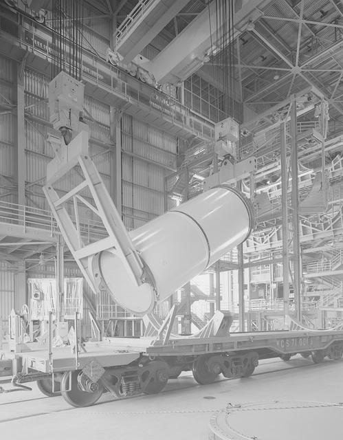 View of Solid Rocket Booster