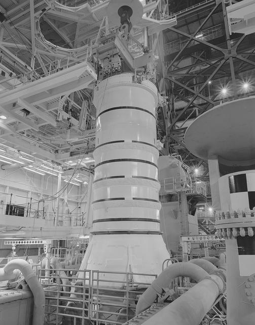 View of Solid Rocket Booster