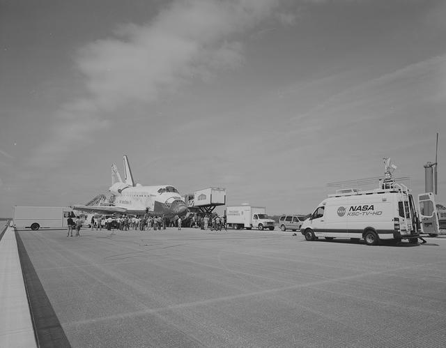 View of STS Discovery