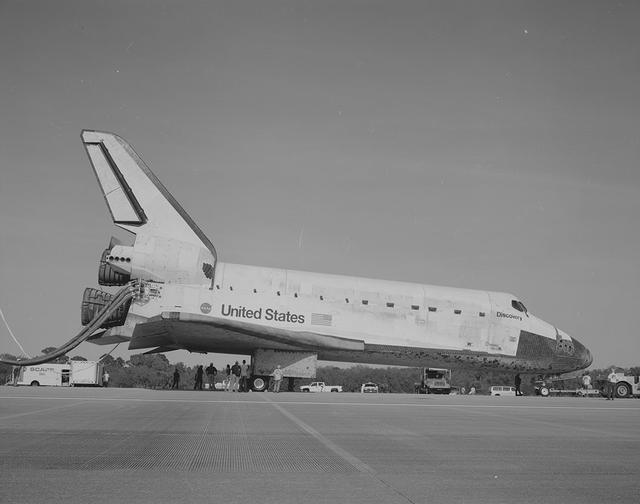 View of STS Discovery