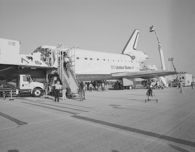 View of STS Atlantis