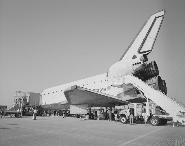 View of STS Atlantis