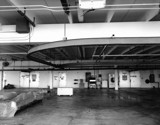 Interior view of the Parachute Refurbishment Facility