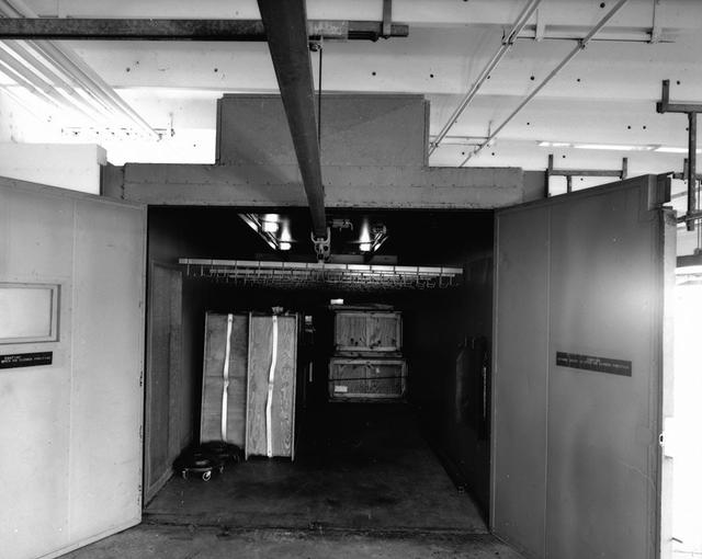 Interior view of the Parachute Refurbishment Facility