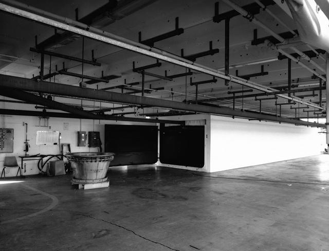 Interior view of the Parachute Refurbishment Facility