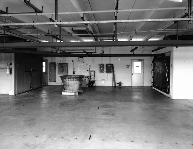 Interior view of the Parachute Refurbishment Facility